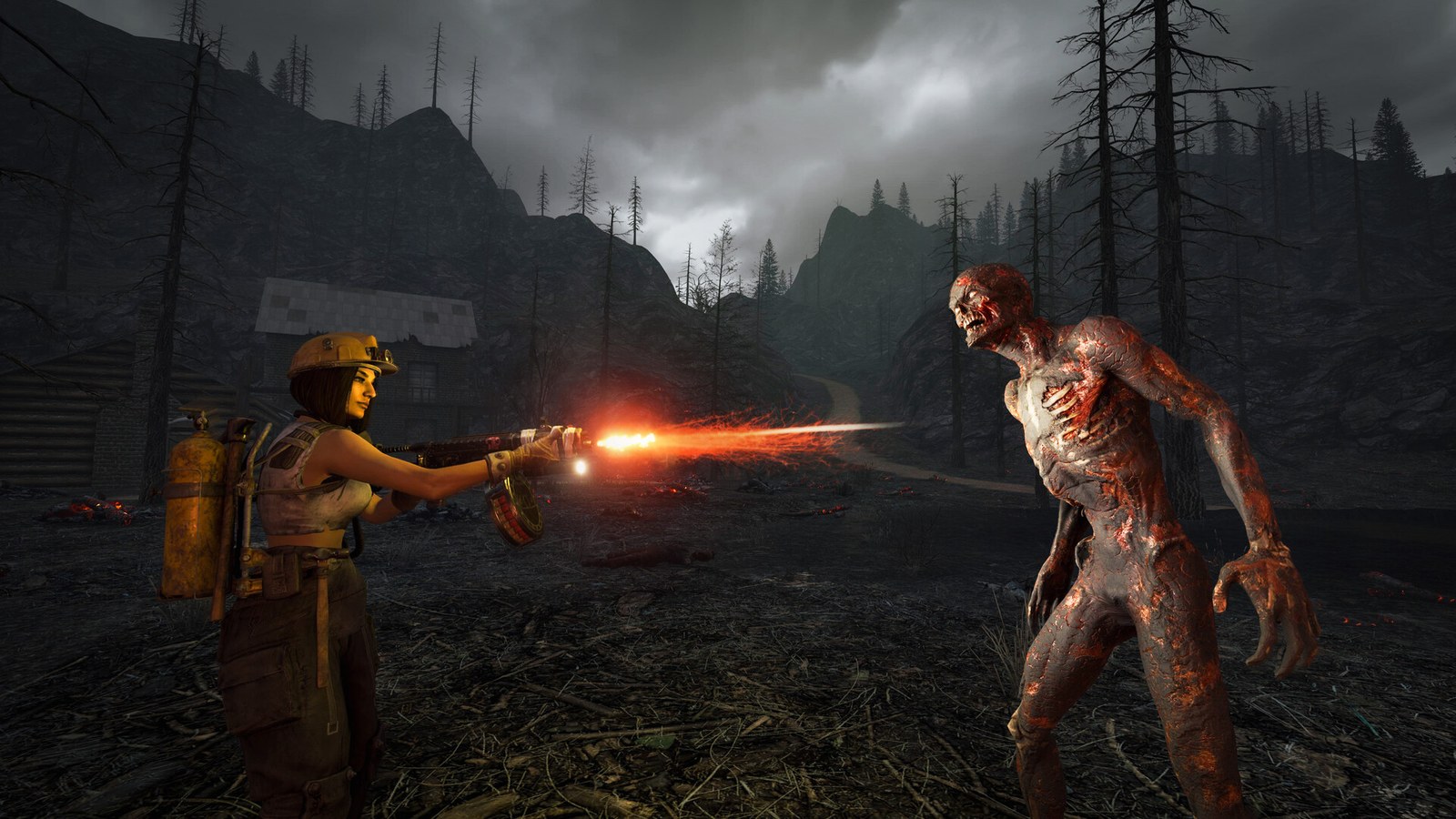 Survivors fighting zombies in 7 Days to Die