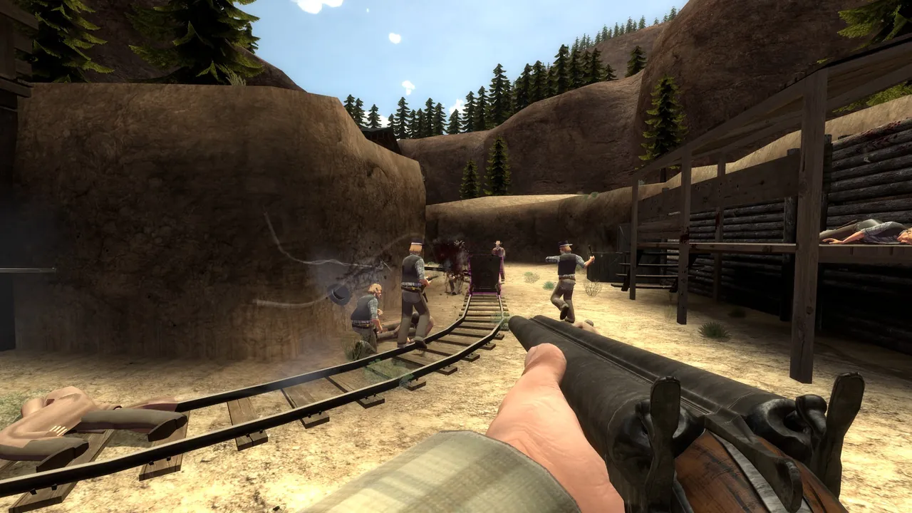 Fistful of Frags gameplay