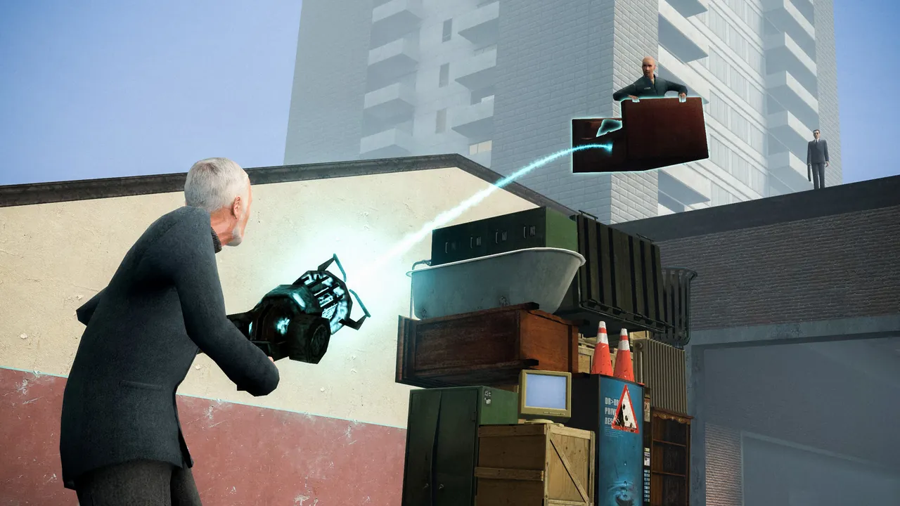 A Garry's Mod sandbox build, a game that can load a whole Workshop collection on its server