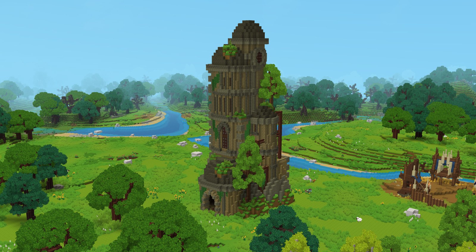 Players exploring a Hytale dungeon