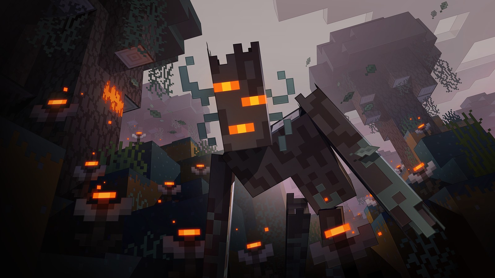 A Minecraft Bedrock console world running on a dedicated server