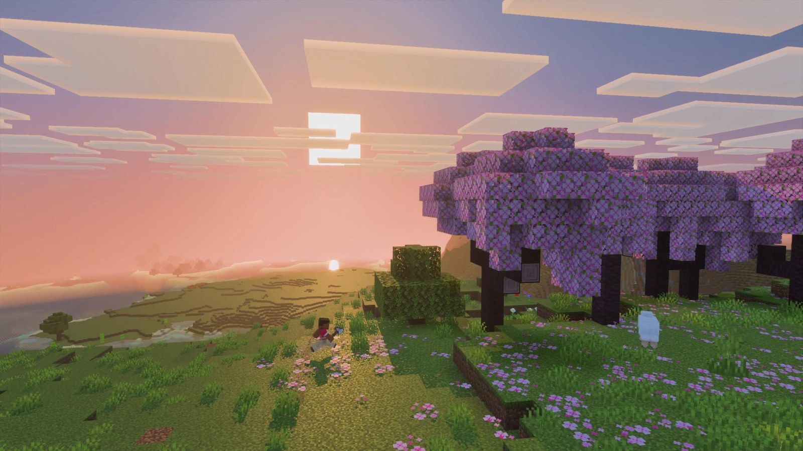 Friends building together in a Minecraft survival world on a shared server
