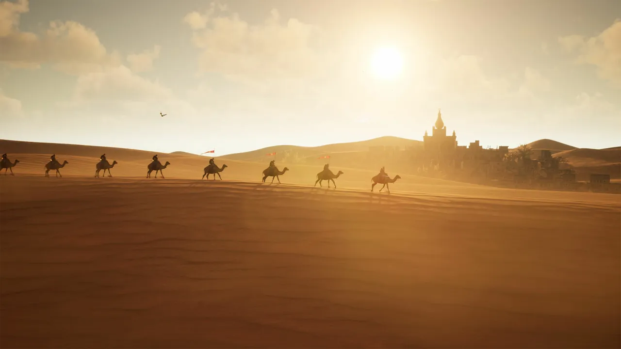 A Myth of Empires castle under siege