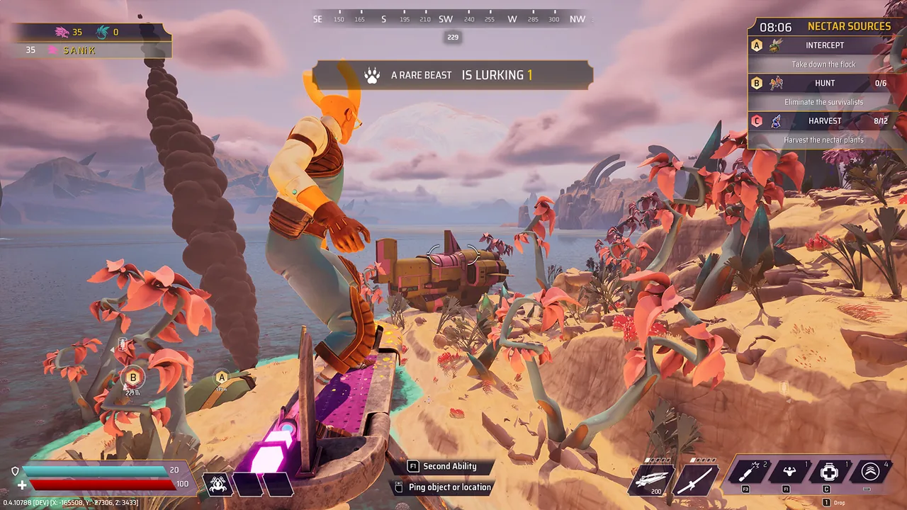 A scene from No Love Lost, a free to play PvPvE extraction game