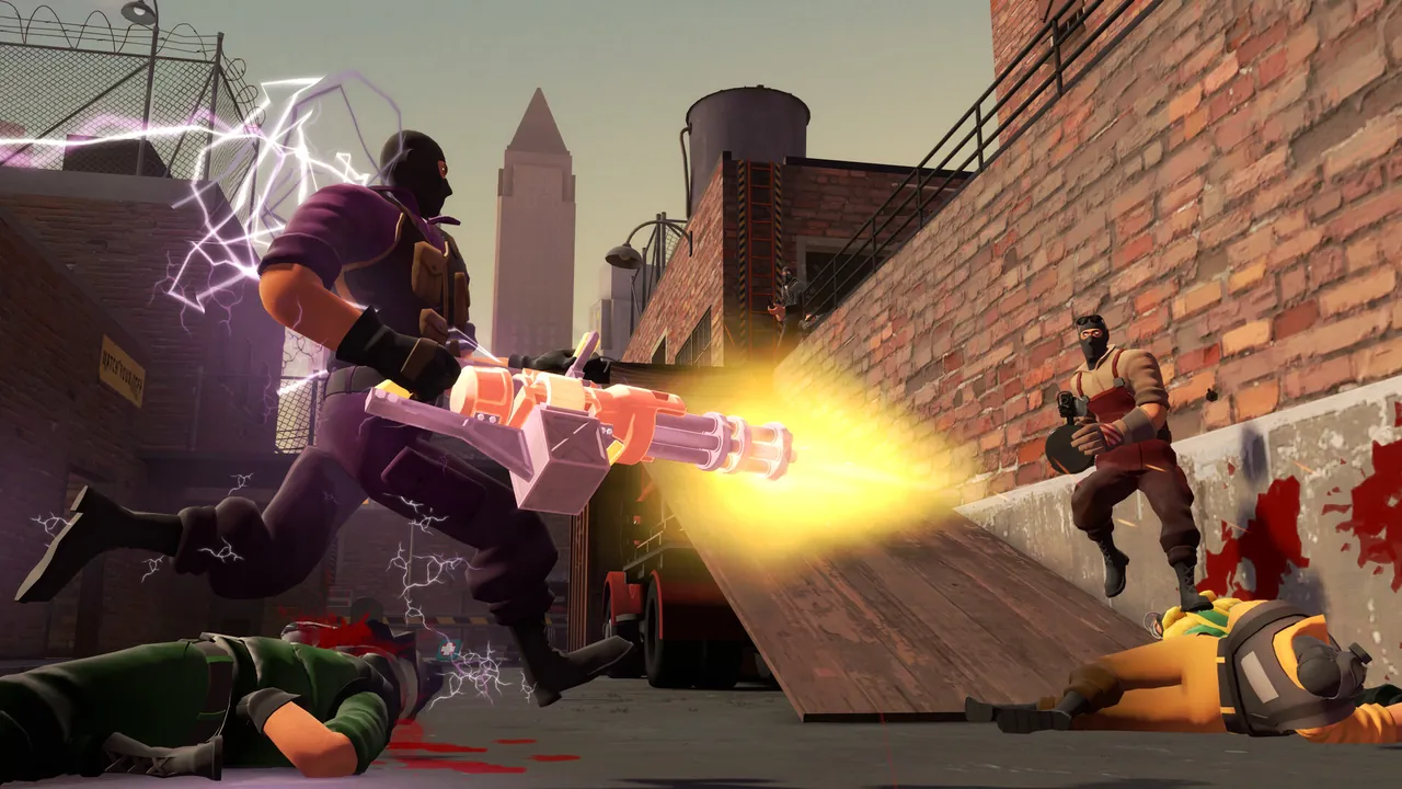 Open Fortress, a Source engine arena shooter