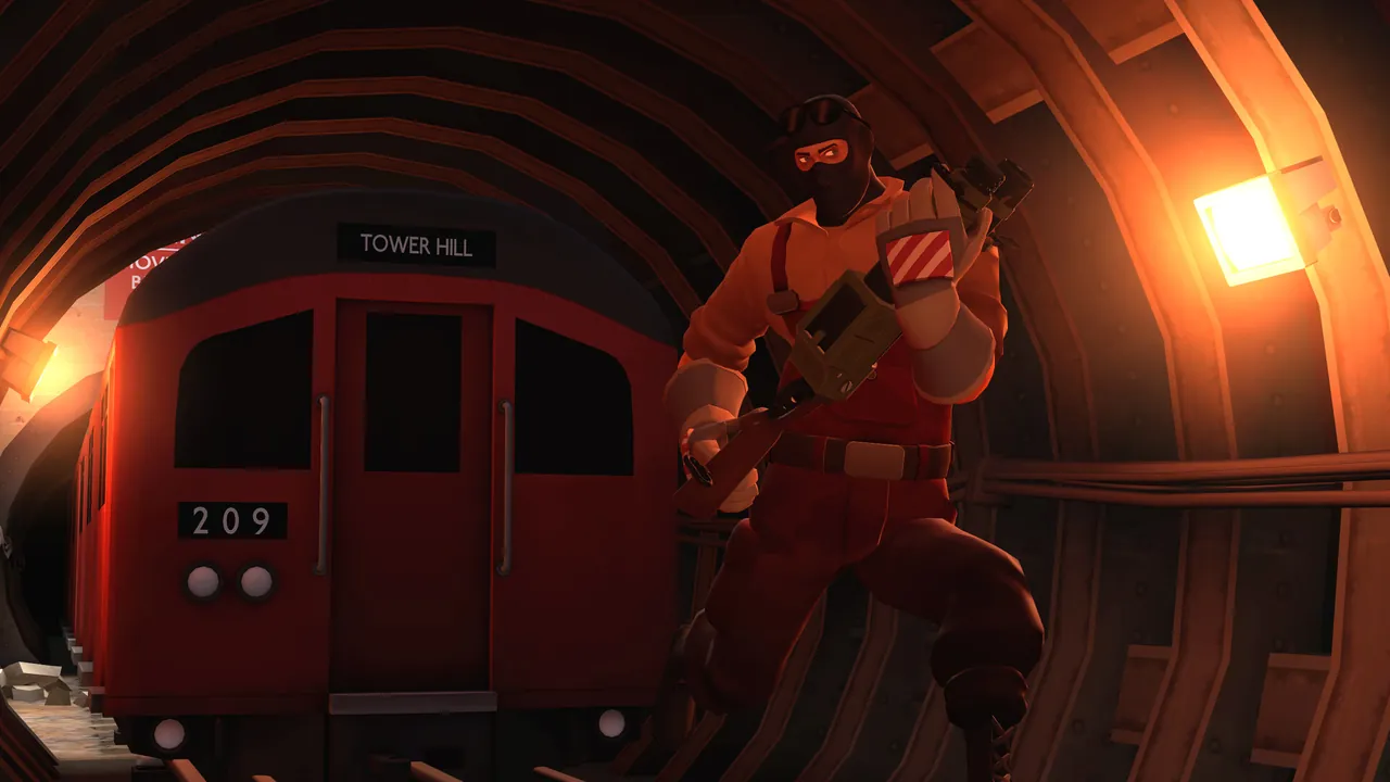 Open Fortress, a Source engine arena shooter