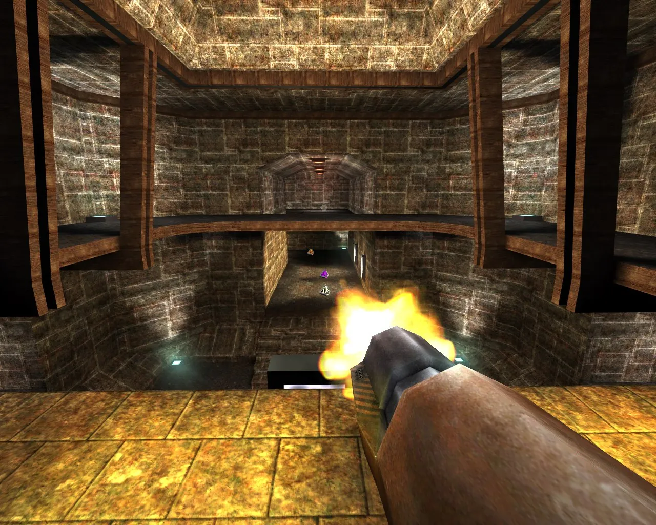 OpenArena, a free and open source arena shooter