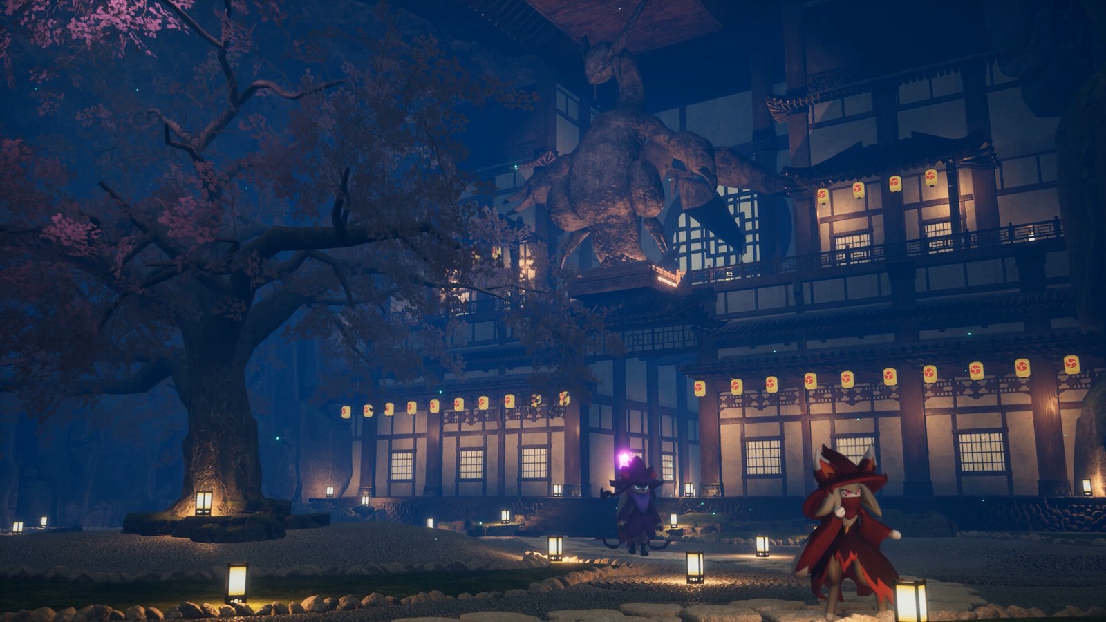 In game view from Palworld