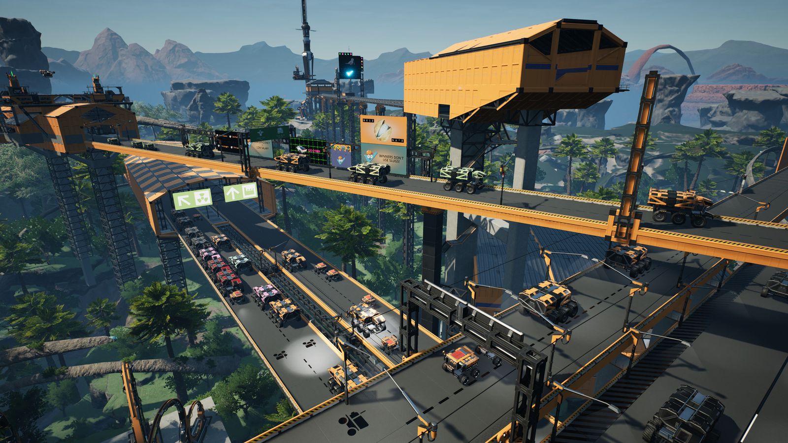 A Satisfactory factory, the kind of save you protect before turning on Creative Mode