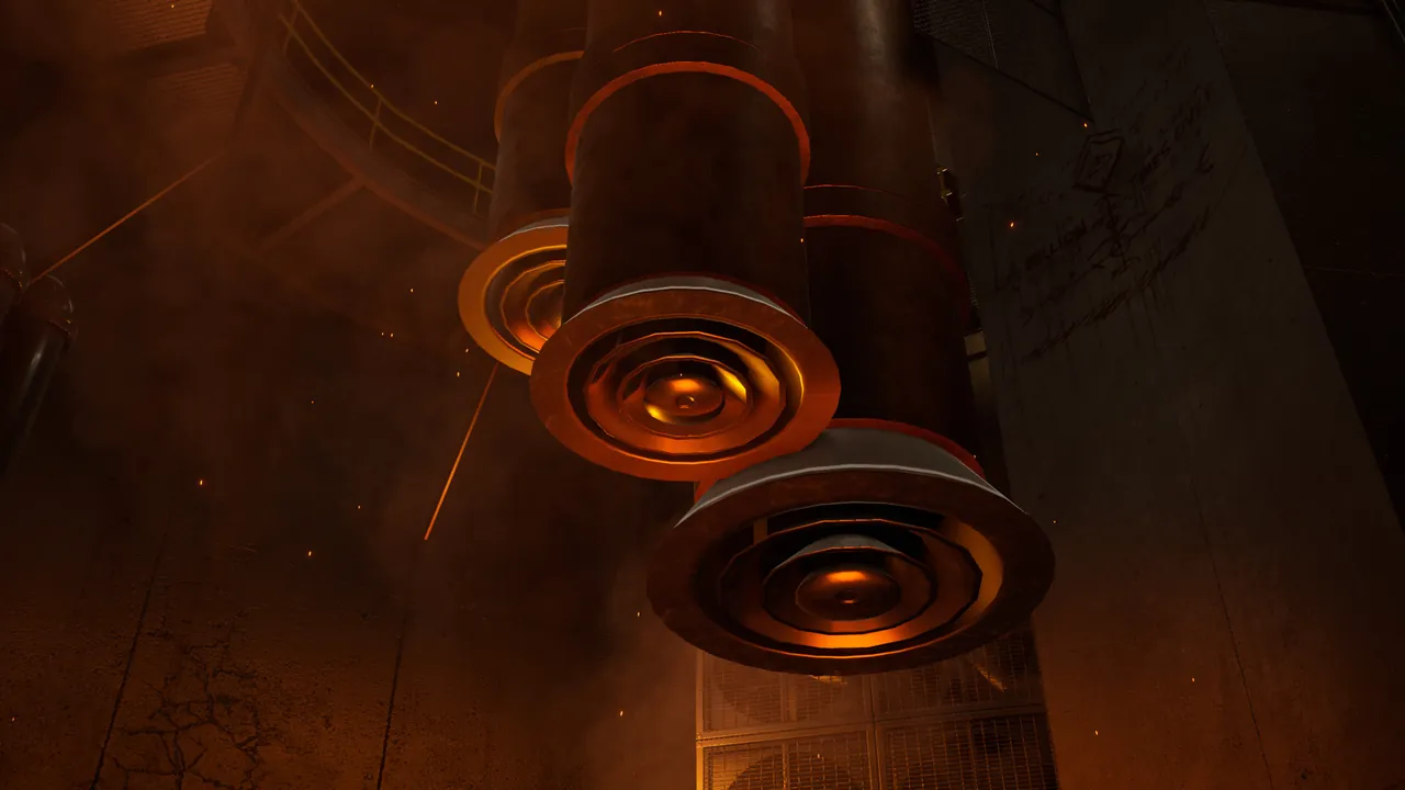 The SCP: Secret Laboratory facility with a containment door