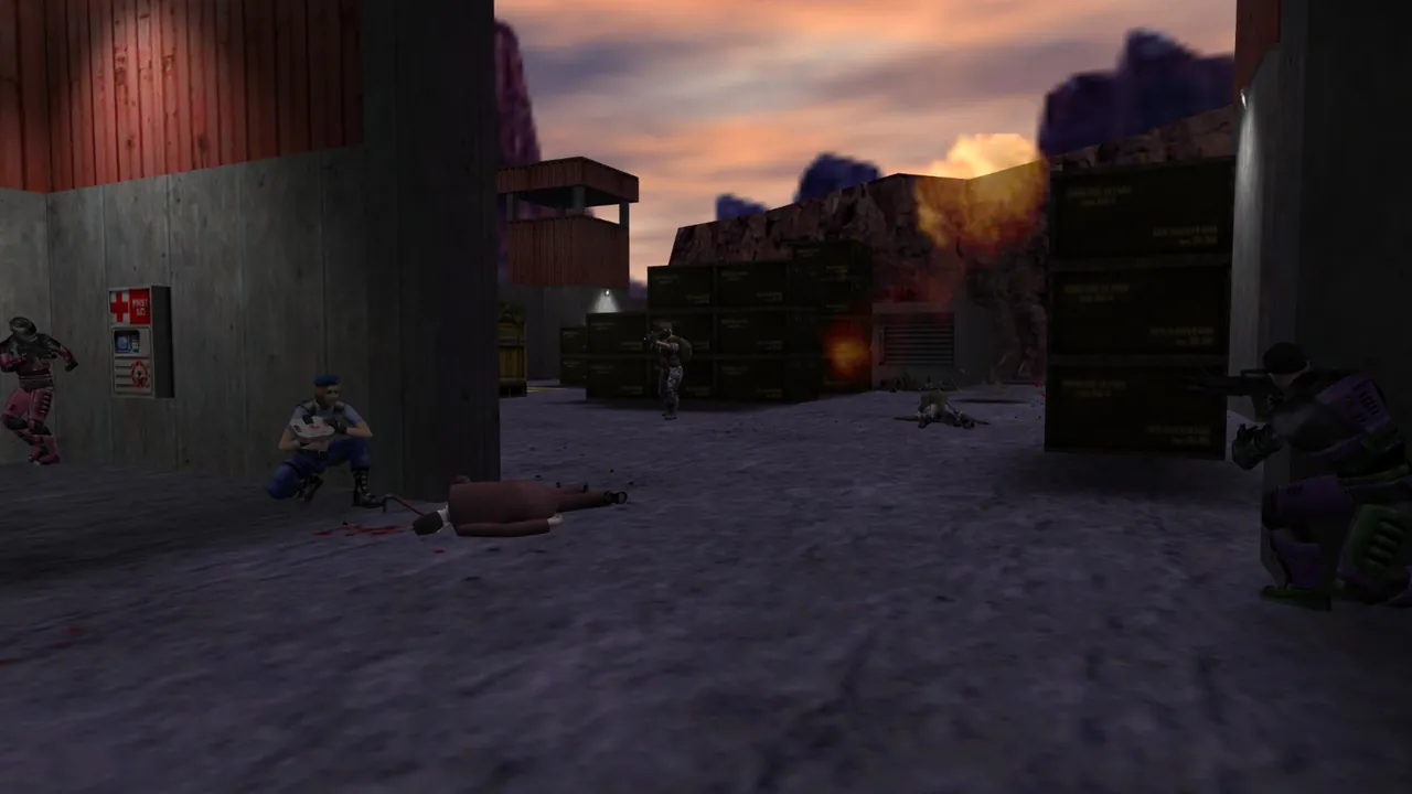 Sven Co-op gameplay on the Half-Life engine
