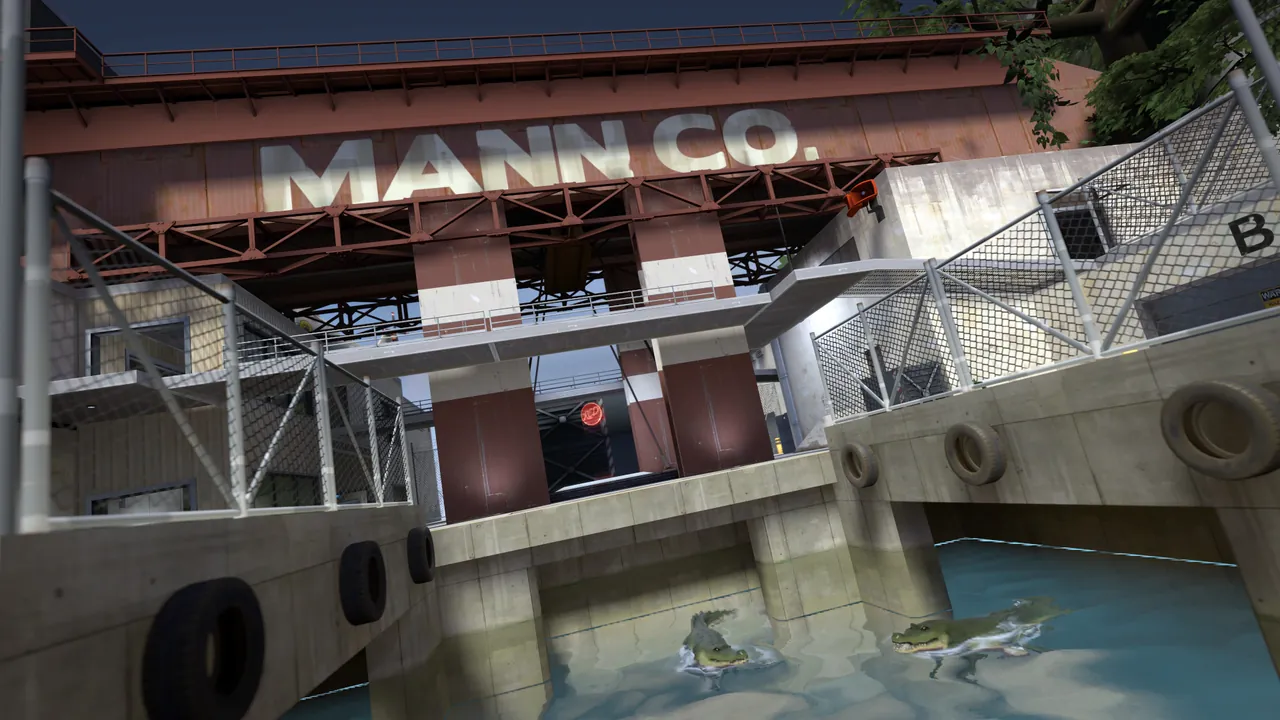A Team Fortress 2 community server running a custom map rotation