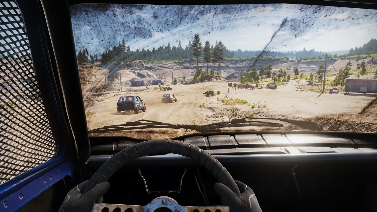 Wreckfest 2, a demolition racing game