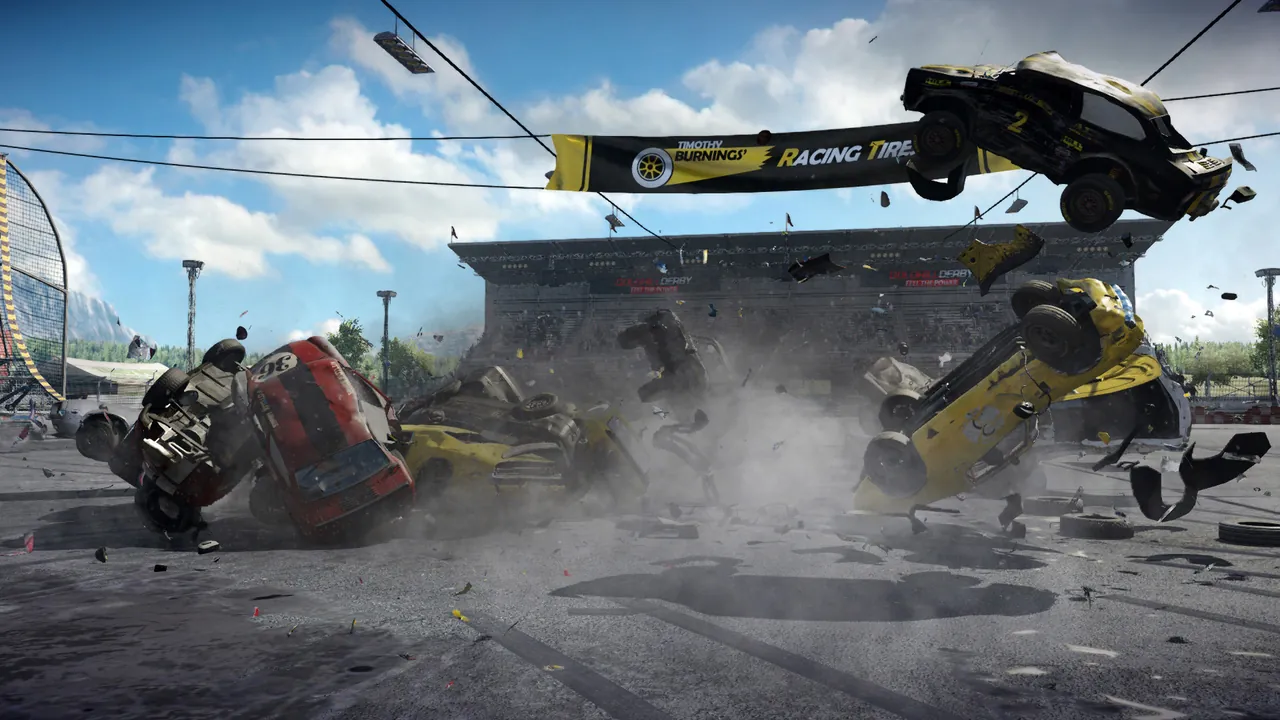 Wreckfest gameplay screenshot