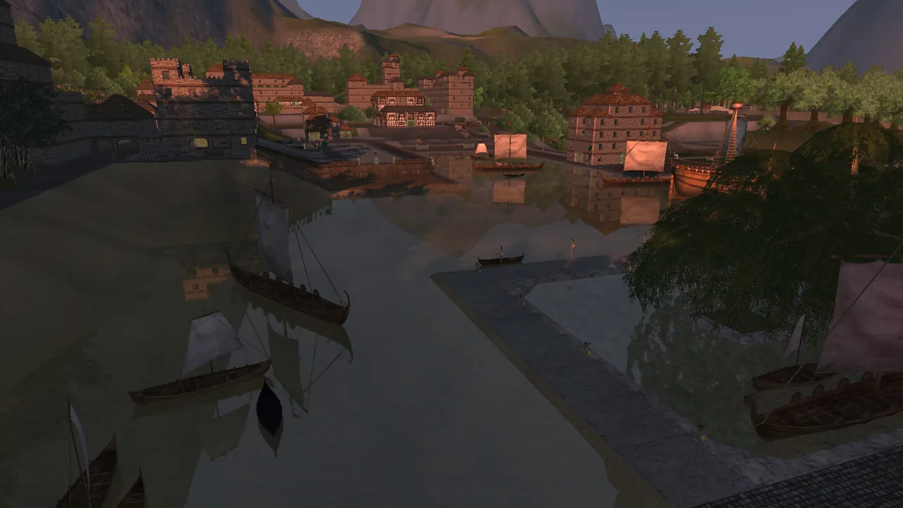 Wurm Unlimited village with fields and houses